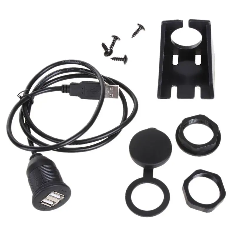 VODOOL USB 2.0 to Dual USB Extension Molded Panel Mount Extention Port Fast Charging Cable for All Cars Cable Converter Adapter
VODOOL USB 2.0 to Dual USB Extension Molded Panel Mount Extention Port Fast Charging Cable for All Cars Cable Converter Adapter