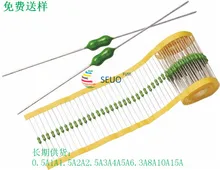 100 pcs/LOT 4A 125 V/250 V 2,4*7mm Axial Blei Grün Sicherung 4A 2,4x7 Flink PICO Widerstand Sicherung(China)