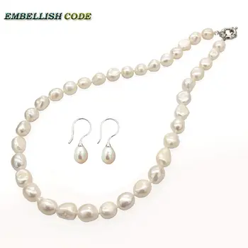 selling well wonderful baroque real cultured pearls choker necklace hook dangle earring set white fine jewelry for girl women
selling well wonderful baroque real cultured pearls choker necklace hook dangle earring set white fine jewelry for girl women