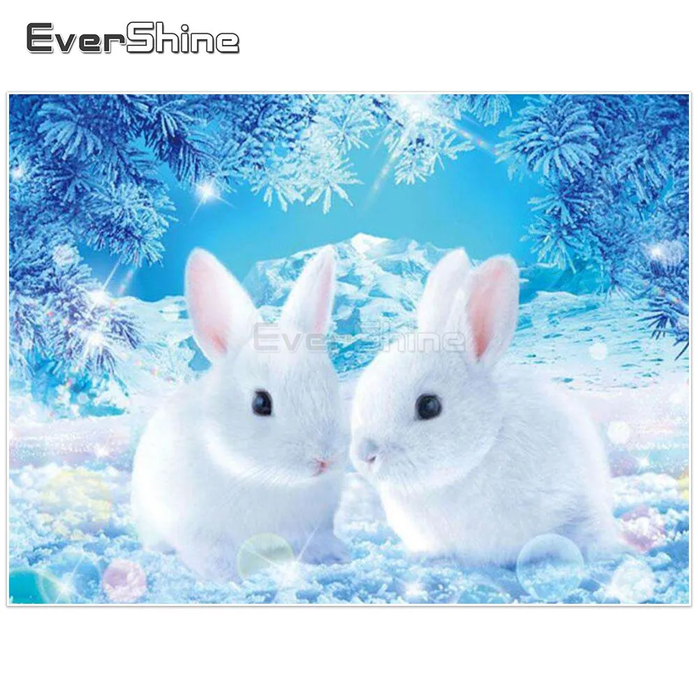 EverShine Diamond Painting Cross Stitch Rabbit Diamond Embroidery Animals Handmade Diamond Mosaic Picture Rhinestone Home Decor
EverShine Diamond Painting Cross Stitch Rabbit Diamond Embroidery Animals Handmade Diamond Mosaic Picture Rhinestone Home Decor