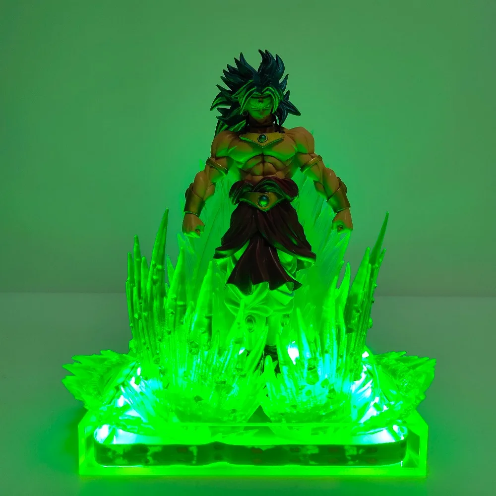 Dragon Ball Super Broly Broli Green Effect Led Scene Action Figures Anime Dragon Ball Z Goku Broly Led Model Toy Figurine DBZ
Dragon Ball Super Broly Broli Green Effect Led Scene Action Figures Anime Dragon Ball Z Goku Broly Led Model Toy Figurine DBZ