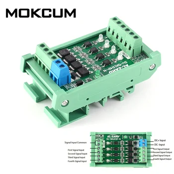 DC 3.3V 4-Channel PLC Amplifier Optical Isolator NPN Output Signal Converter Board
DC 3.3V 4-Channel PLC Amplifier Optical Isolator NPN Output Signal Converter Board