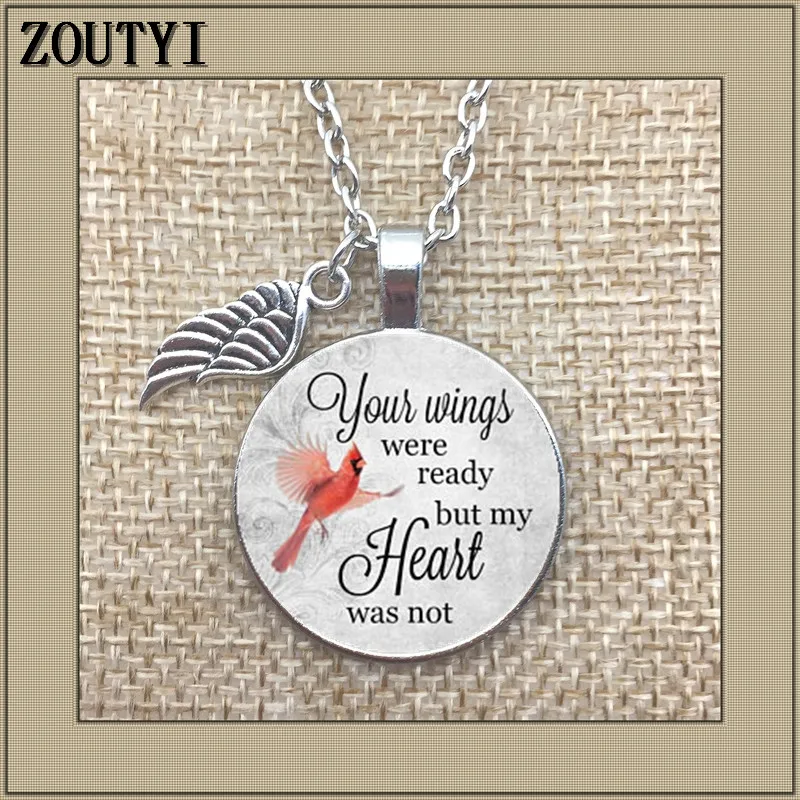 Your wings are ready, but my heart is not. In memory, I lost my loved ones and commemorated the meaning necklace.
Your wings are ready, but my heart is not. In memory, I lost my loved ones and commemorated the meaning necklace.