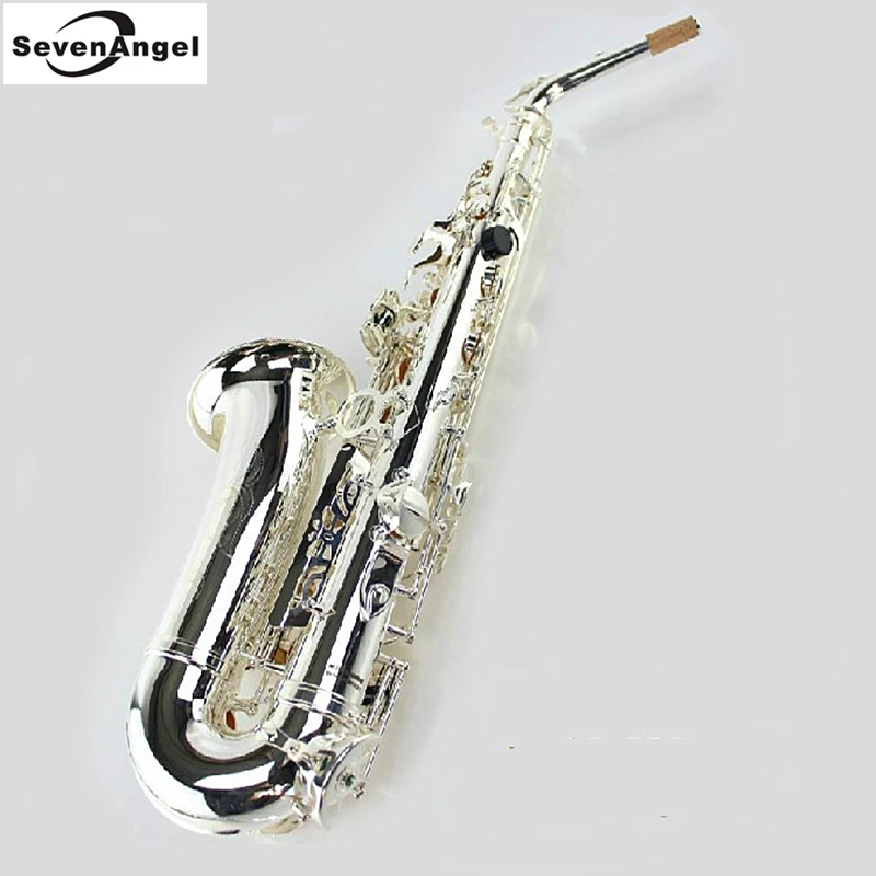 Saxophone alto Eb Pure Silver Surface Wind Instrument Sax Western Instruments saxofone alto Eb Professional Musical Instrument
Saxophone alto Eb Pure Silver Surface Wind Instrument Sax Western Instruments saxofone alto Eb Professional Musical Instrument