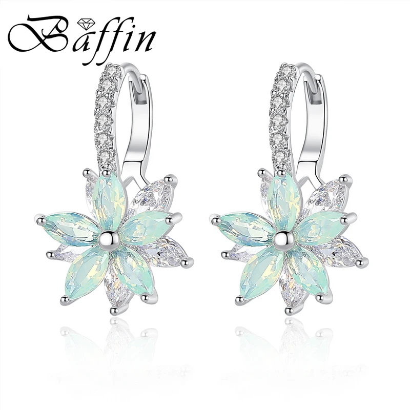 BAFFIN Fashion Cubic Zirconia Fancy Crystal Flower Drop Earrings For Women Girls Jewellery Valentine Day Gift Bohemia Bijoux
BAFFIN Fashion Cubic Zirconia Fancy Crystal Flower Drop Earrings For Women Girls Jewellery Valentine Day Gift Bohemia Bijoux