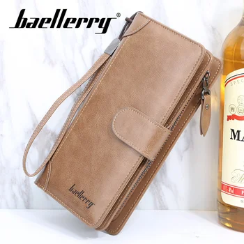 Baellery Men Leather Long Standard Wallets Coin Money Card Holder Phone Pocket Pouch Packet Wallet For Men Male Wallet
Baellery Men Leather Long Standard Wallets Coin Money Card Holder Phone Pocket Pouch Packet Wallet For Men Male Wallet