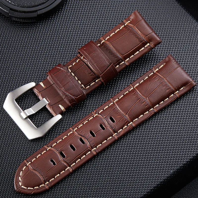 Watch Belt 20/22/24/26mm Leather Strap Bamboo Section Leather Watch Belt Black Brown Blue Strap Gift Tool
Watch Belt 20/22/24/26mm Leather Strap Bamboo Section Leather Watch Belt Black Brown Blue Strap Gift Tool