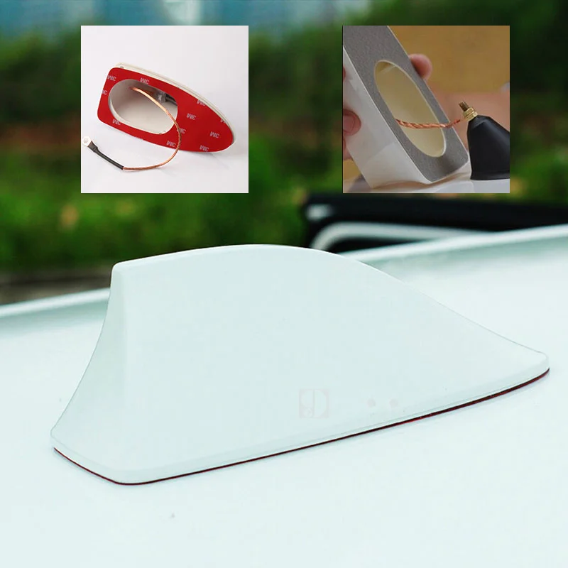 

Shark fin antenna signal Car styling Accessories for Alfa Romeo GT Q2 Romeo 147 156 159 Giulietta MiTo Car Blank radio aerials