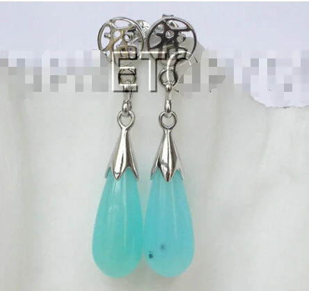Genuine Dangle 8*21mm drop sky blue jade Earrings post E176118K GP style Fine jewe Noble Natural jade FREE SHIPPING
Genuine Dangle 8*21mm drop sky blue jade Earrings post E176118K GP style Fine jewe Noble Natural jade FREE SHIPPING