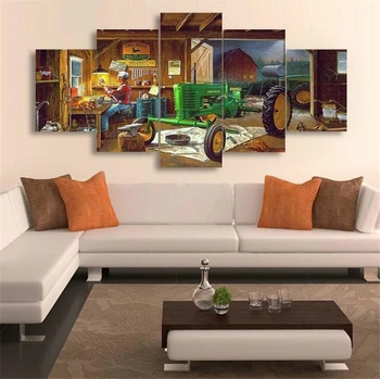 Modern Canvas Painting Poster Wall Art Farmer Blue Tractor Home For Living Room Home Decor Artwork Picture
Modern Canvas Painting Poster Wall Art Farmer Blue Tractor Home For Living Room Home Decor Artwork Picture