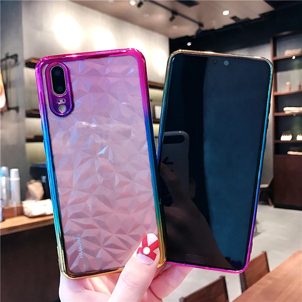 Cover For Huawei Mate 20 10 Pro P20 P30 P10 P9 P8 Lite Nova 3i 3 2i Plating Case Honor 8C 8A 7A 10 Lite 3D Diamond Gradient Case
Cover For Huawei Mate 20 10 Pro P20 P30 P10 P9 P8 Lite Nova 3i 3 2i Plating Case Honor 8C 8A 7A 10 Lite 3D Diamond Gradient Case