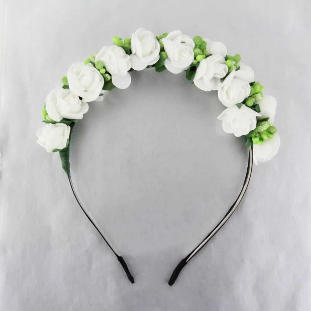 Bohemia Floral Headband Bride Flower Garland Hair Band Wedding Prom Head wrap Hair Accessories Gift
Bohemia Floral Headband Bride Flower Garland Hair Band Wedding Prom Head wrap Hair Accessories Gift