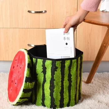 Creative Storage Box Fruit Velvet Folding Sitting Stool Living Room Bedroom Sundries Storage Box Organizer Change Shoe Sit Stool
Creative Storage Box Fruit Velvet Folding Sitting Stool Living Room Bedroom Sundries Storage Box Organizer Change Shoe Sit Stool