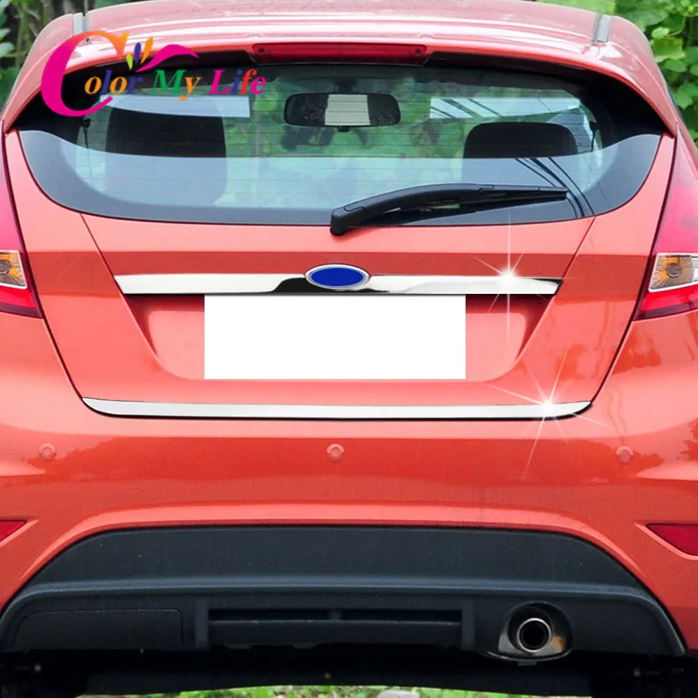Car Rear Bumper Trim Rear Trunk Cover Trim Sticker Fit for Ford Fiesta 2009 - 2017 Hatchback Car Styling Stainless Steel Strips
Car Rear Bumper Trim Rear Trunk Cover Trim Sticker Fit for Ford Fiesta 2009 - 2017 Hatchback Car Styling Stainless Steel Strips