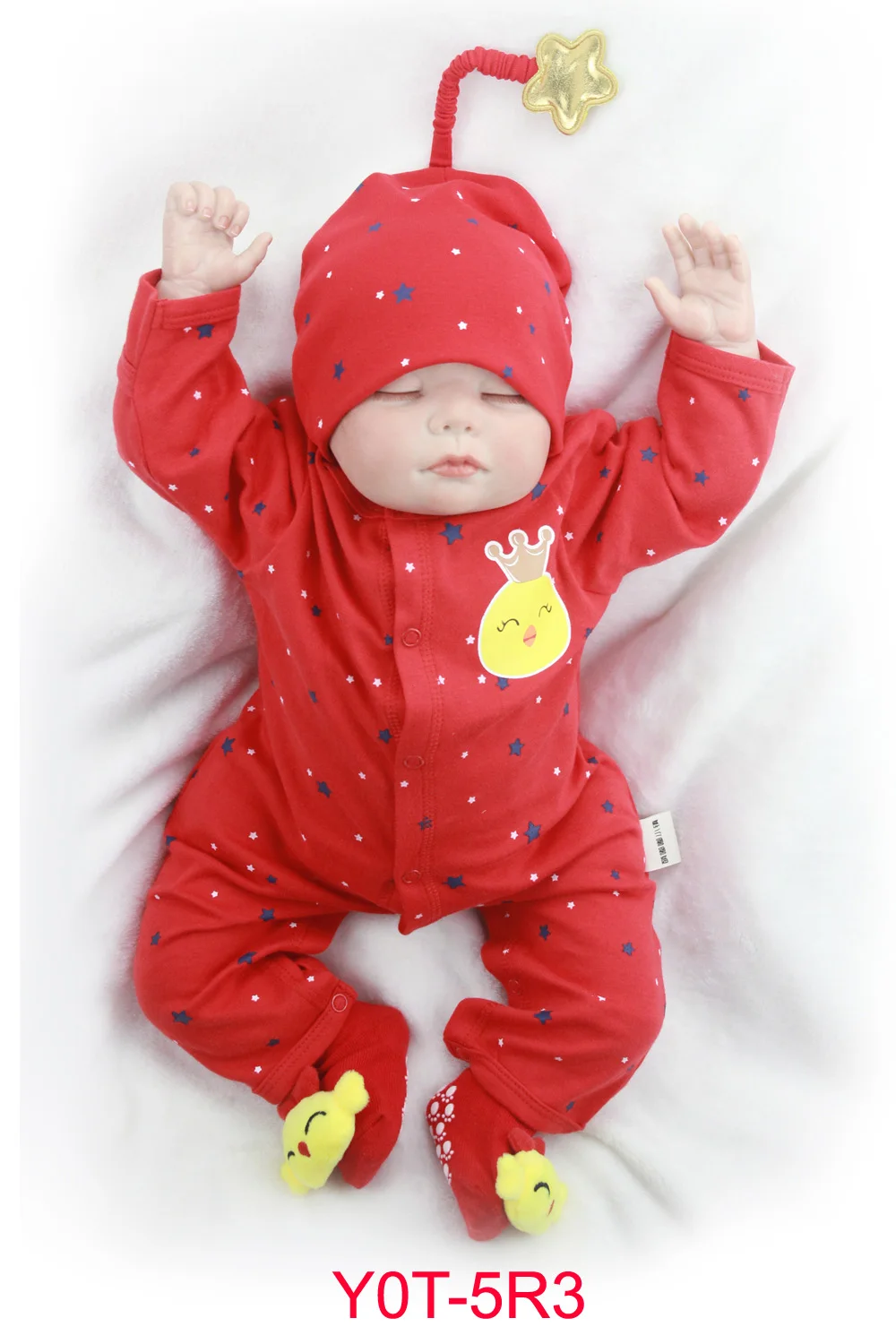 Lifelike silicone reborn baby dolls 22"55cm soft cotton body reborn baby boy girl dolls toys gift bebe alive reborn bonecas
Lifelike silicone reborn baby dolls 22"55cm soft cotton body reborn baby boy girl dolls toys gift bebe alive reborn bonecas