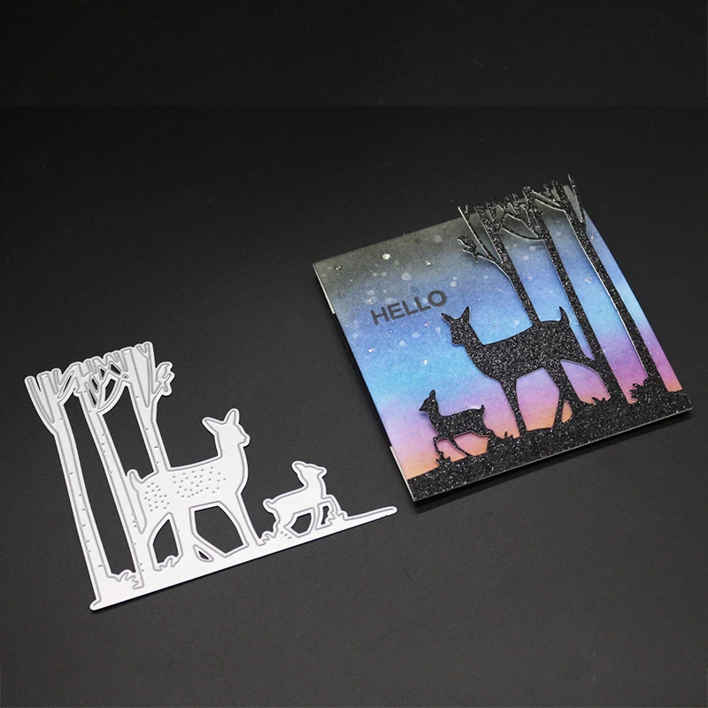 Cute Sika Deer Metal Cutting Dies for Scrapbooking Photo Album Embossing DIY Paper Cards Making Decorative Stencil Craft
Cute Sika Deer Metal Cutting Dies for Scrapbooking Photo Album Embossing DIY Paper Cards Making Decorative Stencil Craft