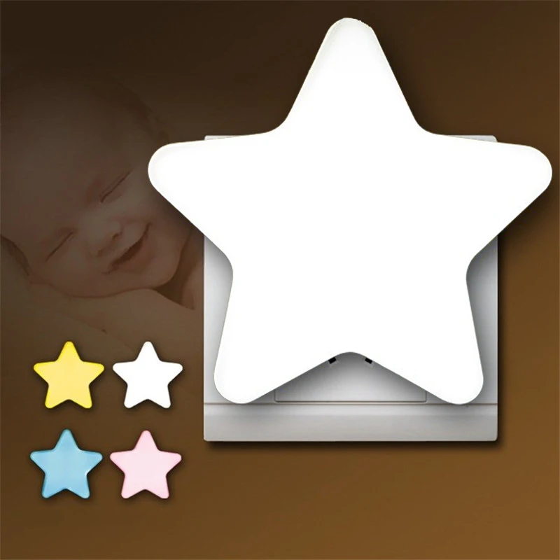 Light Control Star Auto Sensor Smart Lighting LED Night Lights Mini Veilleuse Luminaire light Children Kids Bedroom luminaria
Light Control Star Auto Sensor Smart Lighting LED Night Lights Mini Veilleuse Luminaire light Children Kids Bedroom luminaria