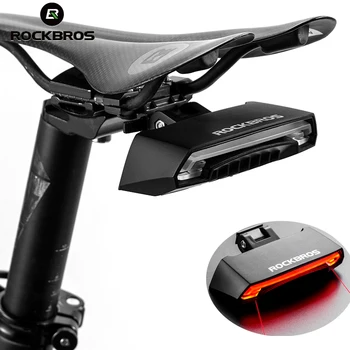 ROCKBROS Bike Bicycle LED Seatpost Tail Light Wireless MTB Safety Warning Bike Waterproof Intelligent Remote Control Rear Lamp
ROCKBROS Bike Bicycle LED Seatpost Tail Light Wireless MTB Safety Warning Bike Waterproof Intelligent Remote Control Rear Lamp