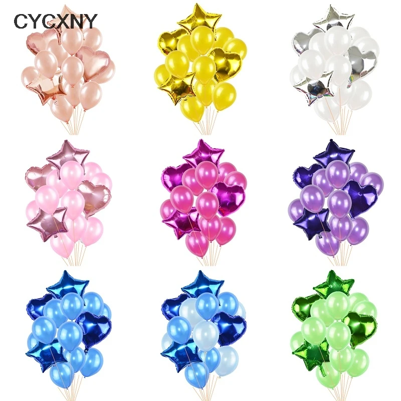 14pcs/set Multi Air Balloons Inflatable Wedding Ballon Happy Birthday Party Decoration Kids Toys Ballon Baby Shower Supplies
14pcs/set Multi Air Balloons Inflatable Wedding Ballon Happy Birthday Party Decoration Kids Toys Ballon Baby Shower Supplies
