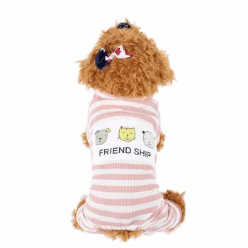 PipiFren Dogs Clothes Jumpsuit Pajamas Pink Grey Stripes Pet Clothes Dog Cat Costume for Spring Autumn Summer pyjama pour chien
PipiFren Dogs Clothes Jumpsuit Pajamas Pink Grey Stripes Pet Clothes Dog Cat Costume for Spring Autumn Summer pyjama pour chien