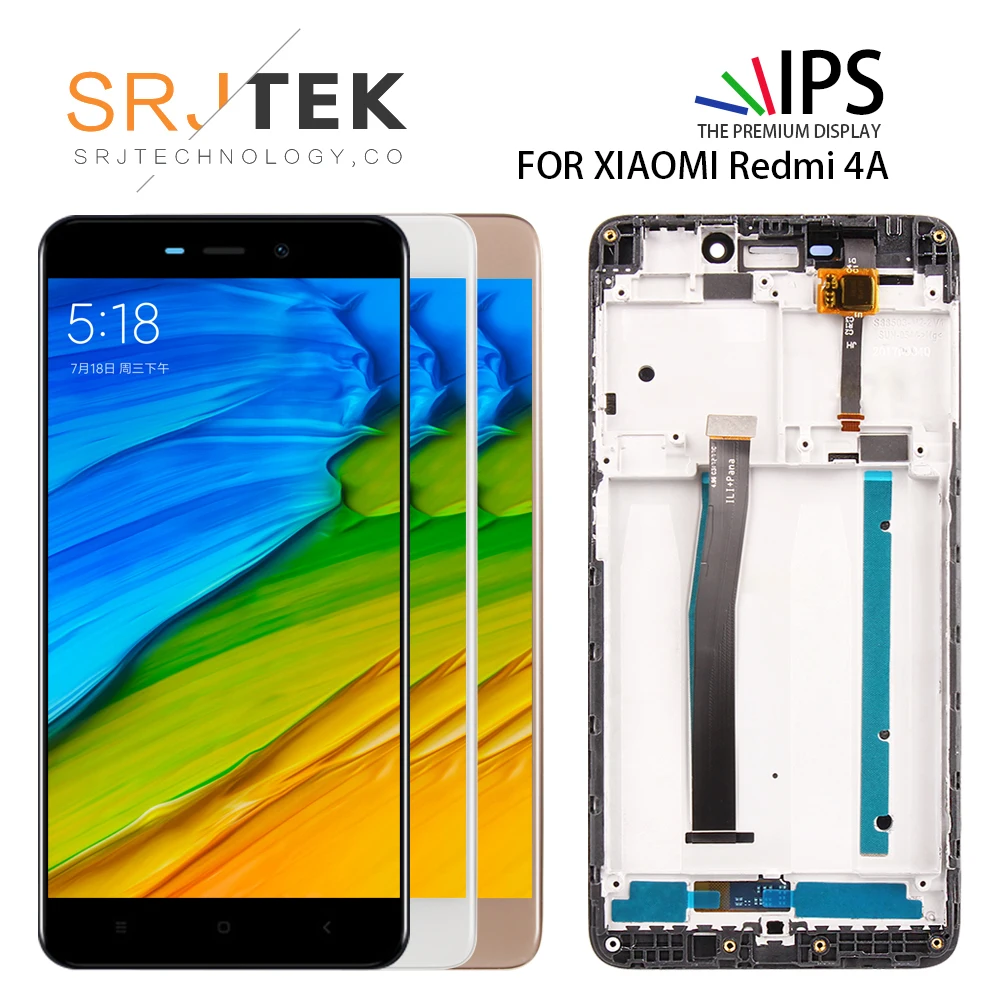 Srjtek For Xiaomi Redmi 4A 4 A LCD Display Matrix + Touch Screen Digitizer Full Assembly 5.0'' 1280x720 For Xiaomi4A Black
Srjtek For Xiaomi Redmi 4A 4 A LCD Display Matrix + Touch Screen Digitizer Full Assembly 5.0'' 1280x720 For Xiaomi4A Black