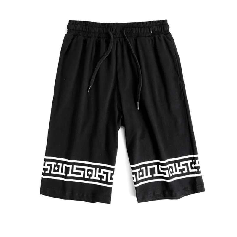 Фото Мужские повседневные шорты в стиле Харадзюку летние спортивные хип-хоп большие
