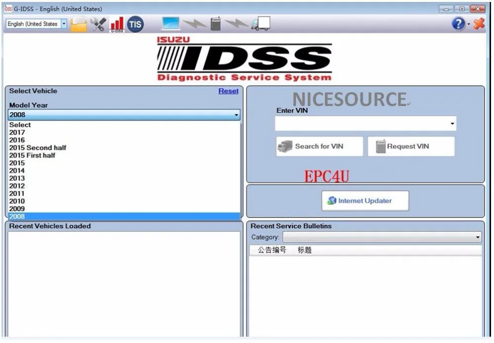Isuzu G-IDSS Export and domostic 2018- Isuzu Diagnostic Service System domostic Australia, Asia, Europe, Spain, Canada, China
Isuzu G-IDSS Export and domostic 2018- Isuzu Diagnostic Service System domostic Australia, Asia, Europe, Spain, Canada, China