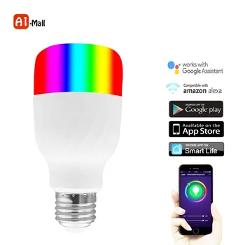 Smart Remote Control Night Light Timer Switch WiFi Smart LED Light Bulb Work for Alexa and google E27 Bulb Multi Color Dimmable
Smart Remote Control Night Light Timer Switch WiFi Smart LED Light Bulb Work for Alexa and google E27 Bulb Multi Color Dimmable