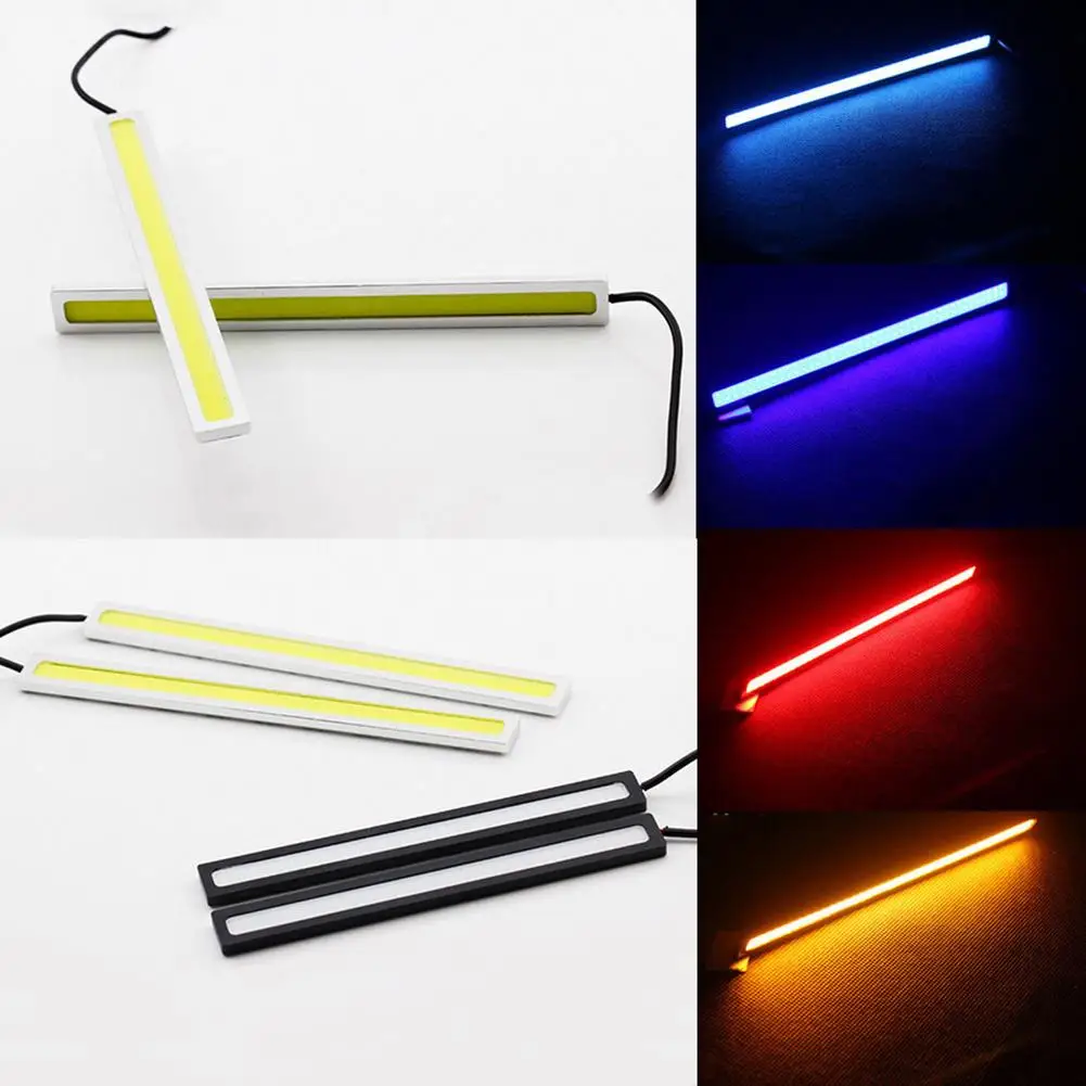 NEW 2Pcs Super Bright COB Car LED Lights 12V DC for DRL Fog Driving Waterproof Lamp
NEW 2Pcs Super Bright COB Car LED Lights 12V DC for DRL Fog Driving Waterproof Lamp