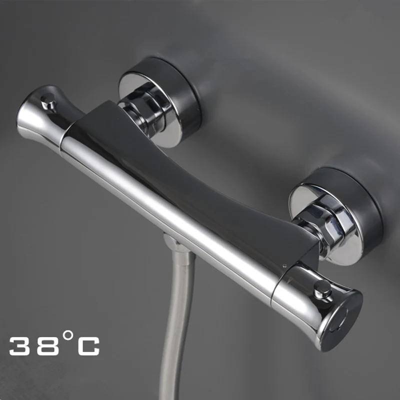 NEW style Shower Faucet Bathroom Thermostatic Faucet Chrome Finish Mixer Tap the wall mounted constant temperature shower faucet
NEW style Shower Faucet Bathroom Thermostatic Faucet Chrome Finish Mixer Tap the wall mounted constant temperature shower faucet