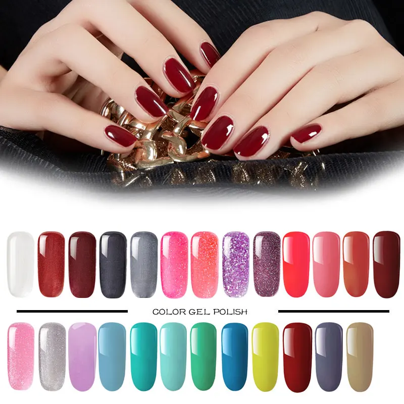 54 Colors Bling Neon Nail Gel Paint UV Gel Varnish Soak Off Shiny Red Hybrid Gellak Nail Art for UV Color Gel Nail Polish
54 Colors Bling Neon Nail Gel Paint UV Gel Varnish Soak Off Shiny Red Hybrid Gellak Nail Art for UV Color Gel Nail Polish