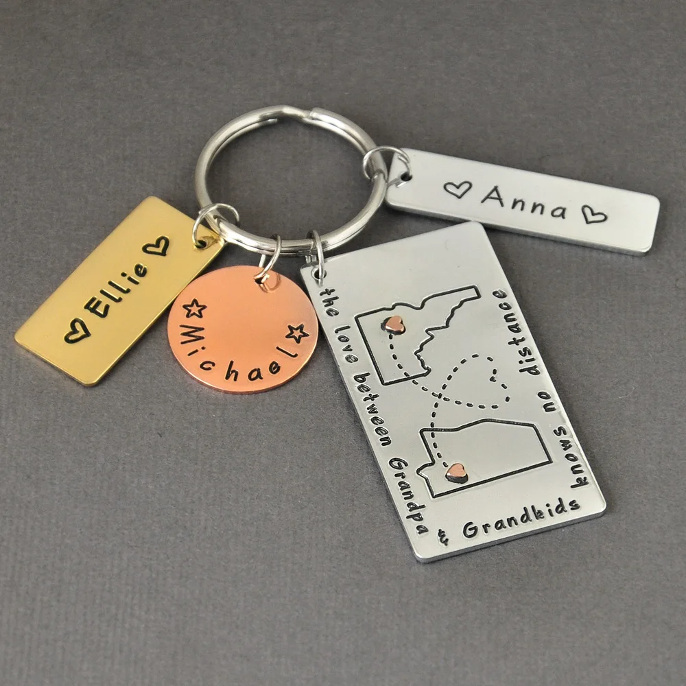 Personalised Grandpa Keychain Custom Map Key Chain Hand Stamped Keychain From Grand Kids
Personalised Grandpa Keychain Custom Map Key Chain Hand Stamped Keychain From Grand Kids