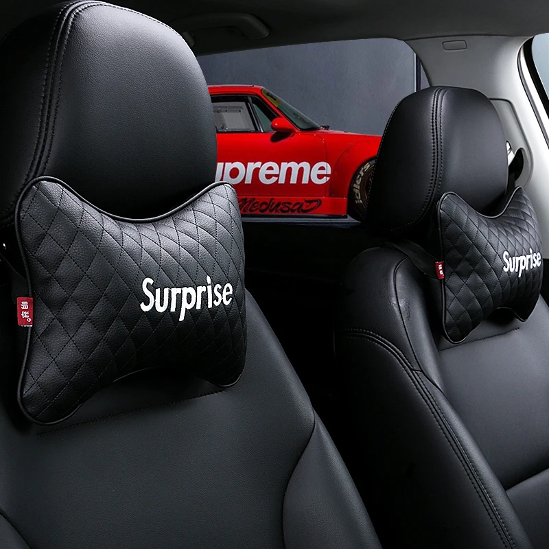 KKYSYELVA Space Memory Foam Car Neck Pillow Head restraint in the car Headrest pillow automobile Auto neck pillow leather
KKYSYELVA Space Memory Foam Car Neck Pillow Head restraint in the car Headrest pillow automobile Auto neck pillow leather