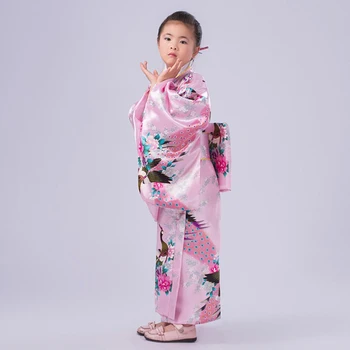 Novelty Pink Japanese Baby Girl Kimono Gown Children Yukata With Obi Kid Performance Dance Dress Child Cosplay Costume NK021
Novelty Pink Japanese Baby Girl Kimono Gown Children Yukata With Obi Kid Performance Dance Dress Child Cosplay Costume NK021