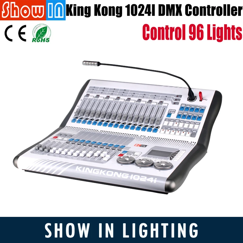 New Design King Kong 1024I DMX Controller Console With Art-Net Port 96PCS Lights Stage Lighting Effect Equipment With Flightcase
New Design King Kong 1024I DMX Controller Console With Art-Net Port 96PCS Lights Stage Lighting Effect Equipment With Flightcase