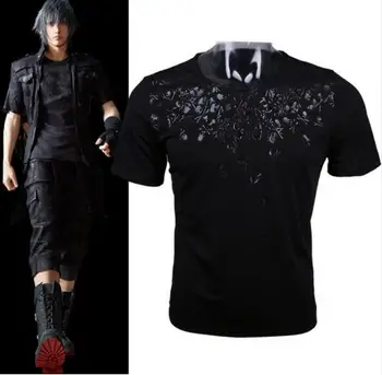 2019 hot Game Game Final Fantasy XV Noctis Cosplay T-shirt Black Short Sleeve Summer Fashion Skull Printing Free Shipping
2019 hot Game Game Final Fantasy XV Noctis Cosplay T-shirt Black Short Sleeve Summer Fashion Skull Printing Free Shipping