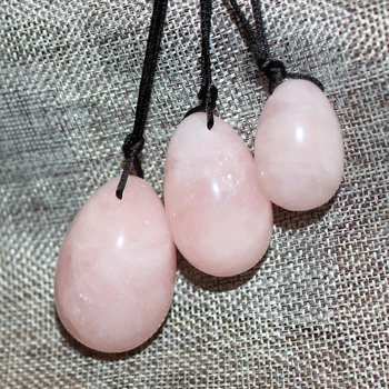 Yoni Egg Rose Quartz Jade Eggs Ben Wa Ball for Women Kegel Exercise Tightening Vaginal Muscle 45mm*30mm 40mm*25mm and 30mm*20mm
Yoni Egg Rose Quartz Jade Eggs Ben Wa Ball for Women Kegel Exercise Tightening Vaginal Muscle 45mm*30mm 40mm*25mm and 30mm*20mm