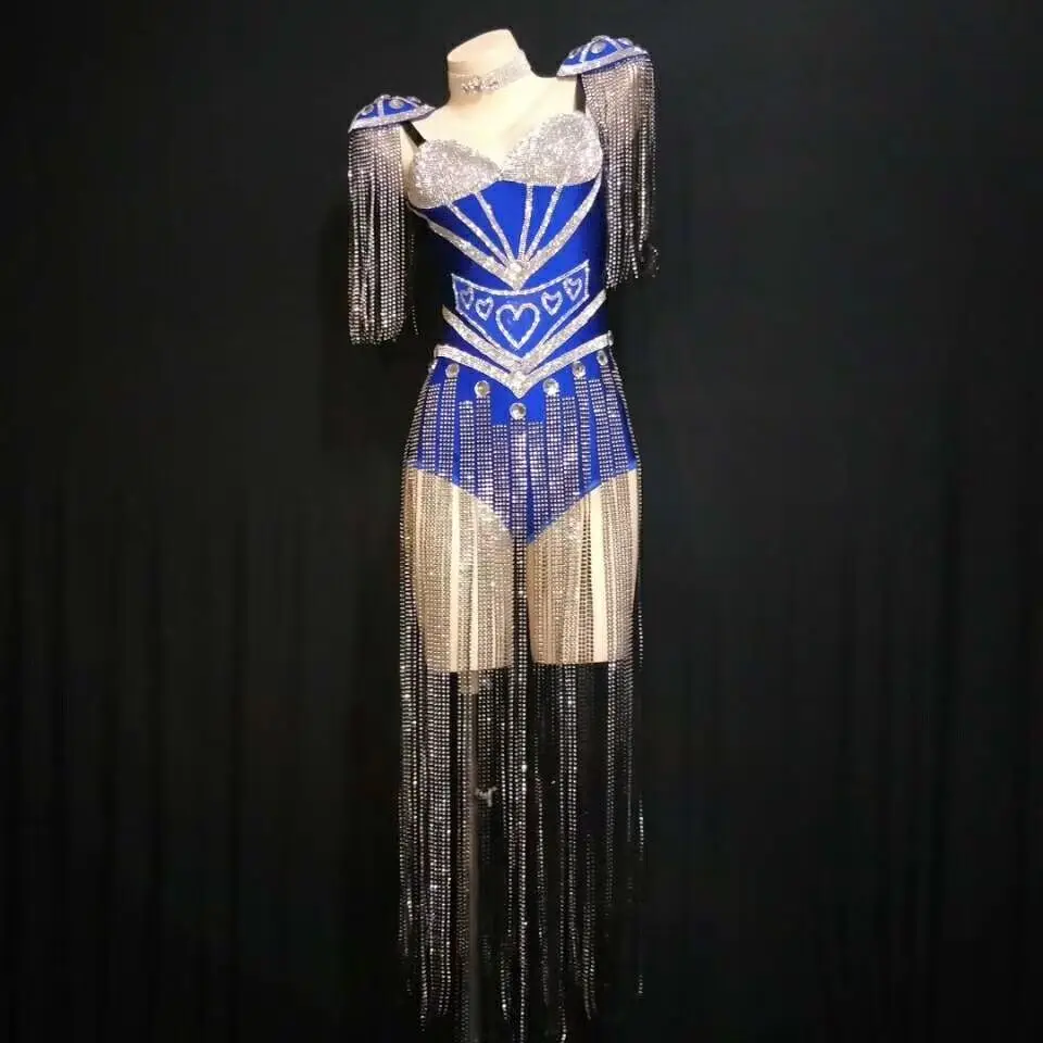 High Elastic Bar Women Sparkly Performance Bodysuit Sexy Slip Diamonds Night Club Bodysuit
High Elastic Bar Women Sparkly Performance Bodysuit Sexy Slip Diamonds Night Club Bodysuit