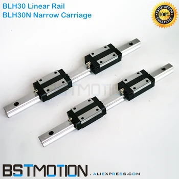 

30mm Linear Guide Rail BLH30 400mm 500mm 600mm 800mm 1000mm 1100mm 1200mm 1400mm 1500mm any length +BLH30N Square Carriage Slide