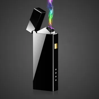 Personality Creative Windproof USB Charging Touch Induction Double Arc Lighters Pulse Plasma Cigarette Lighter Gadgets for Men
Personality Creative Windproof USB Charging Touch Induction Double Arc Lighters Pulse Plasma Cigarette Lighter Gadgets for Men