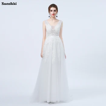 Suosikki Robe de Mariage Sexy Open Back Wedding Dress 2017