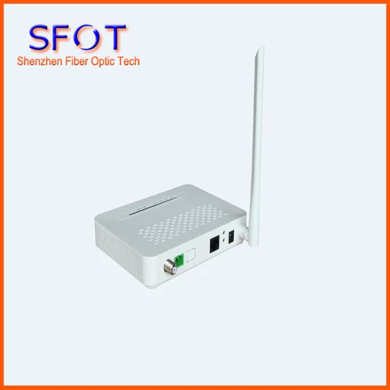 CATV RF Epon ONT GPON ONU 1 LAN 1PON 1 RF CATV port and WIFI work for HUAWEI, ZTE FiberHome
CATV RF Epon ONT GPON ONU 1 LAN 1PON 1 RF CATV port and WIFI work for HUAWEI, ZTE FiberHome