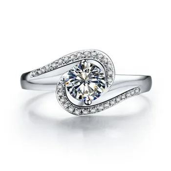 Test Real Jewelry Engagement Flower Ring Moissanite Jewelry 0.5ct Engagement Female Ring Moissanite White Gold Ring Women G585
Test Real Jewelry Engagement Flower Ring Moissanite Jewelry 0.5ct Engagement Female Ring Moissanite White Gold Ring Women G585