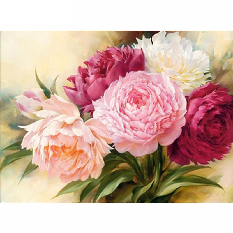 "Peony Flowers" Full Square/round 5D DIY Diamond Painting Embroidery Cross Stitch Rhinestone Mosaic Painting Home Decor WG133
"Peony Flowers" Full Square/round 5D DIY Diamond Painting Embroidery Cross Stitch Rhinestone Mosaic Painting Home Decor WG133