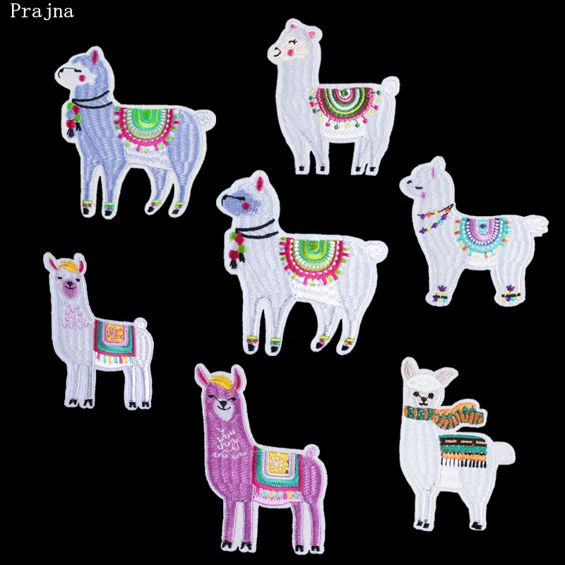 Prajna Animal Cartoon Alpaca Patch Embroidered Stickers Iron On Patches For Clothing DIY Jeans Ornaments Cloth Stickers Applique
Prajna Animal Cartoon Alpaca Patch Embroidered Stickers Iron On Patches For Clothing DIY Jeans Ornaments Cloth Stickers Applique