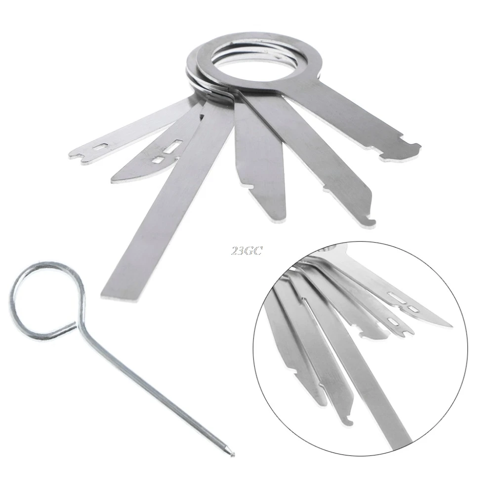 Release Removal Key Tool Kit for Car Stereo CD Radio Audio Head Unit 8pcs/set JUN27_25
Release Removal Key Tool Kit for Car Stereo CD Radio Audio Head Unit 8pcs/set JUN27_25