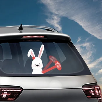 2019 New 1 Pcs Easter Rabbit Wiper Decal Tag Sticker Waving Rear Windshield Wagging for Car Car Styling
2019 New 1 Pcs Easter Rabbit Wiper Decal Tag Sticker Waving Rear Windshield Wagging for Car Car Styling