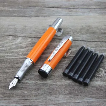 DKW brand fountain pens metal stainless steel pen school office Stationery writing materials business gift send 5 ink sac 001
DKW brand fountain pens metal stainless steel pen school office Stationery writing materials business gift send 5 ink sac 001