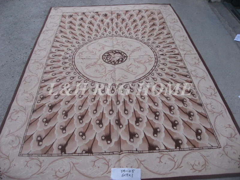 Free Shipping 6'X9' French Aubusson Rug, 100% hand woven New Zealand woolen rug
Free Shipping 6'X9' French Aubusson Rug, 100% hand woven New Zealand woolen rug