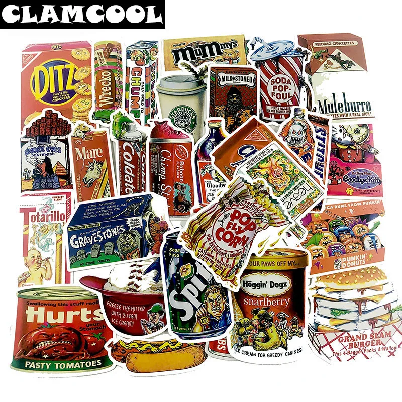38Pcs Snacks And Drinks Packaging Stickers For Skateboard Laptop Luggage Fridge Phone Toy Car Styling Doodle Car Sticker
38Pcs Snacks And Drinks Packaging Stickers For Skateboard Laptop Luggage Fridge Phone Toy Car Styling Doodle Car Sticker